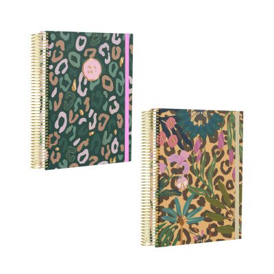 Cuaderno 16x21 cm con espiral tapa dura Premium Wild x96 hojas FW