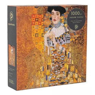 Puzzle Klimt Retrato de Adele x1000 piezas Paperblanks