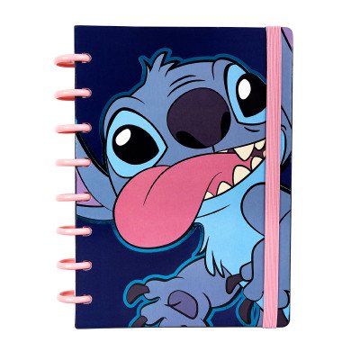 Cuaderno A5 Stitch con sistema de discos Mooving Loop