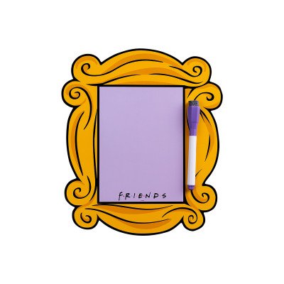 Pizarra 25x29 cm F·R·I·E·N·D·S con marcador Mooving