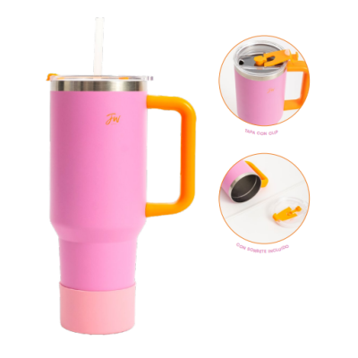 Vaso Tumbler de acero inoxidable 1000 ml All Day Fresh Colorblock FW