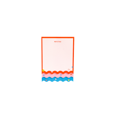 Block adhesivo 15x21 cms x 30 hojas 3 diseños Colorblock FW