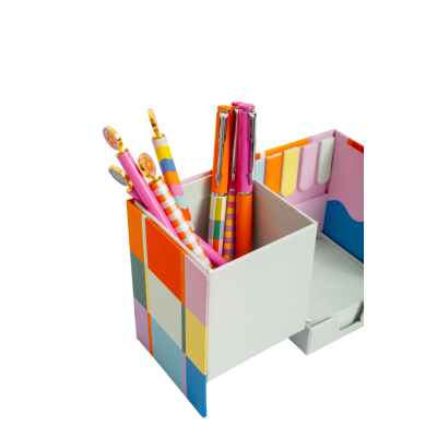 Sticky Notes Box Colorblock FW