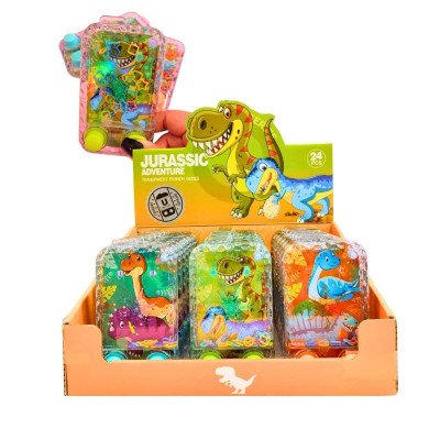 Juego de Agua Dino con molinetes 2 botones Colours