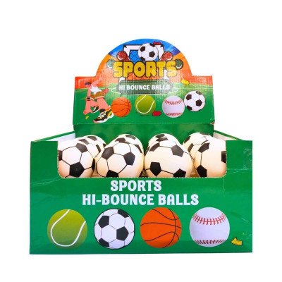 Pelota loca de caucho Fútbol Colours