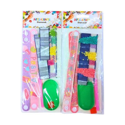 Kit Pintura de Diamantes pulseras x 2 unidades Colours