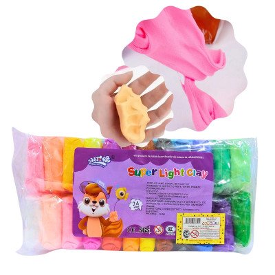 Masa x 24 colores con esteca plástica Colours