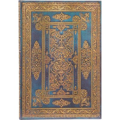 Cuaderno Lujo Azul Midi-Rayado Paperblanks