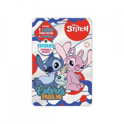 Colores para mi, Stitch, tatuajes (DDN25). Editorial Vértice