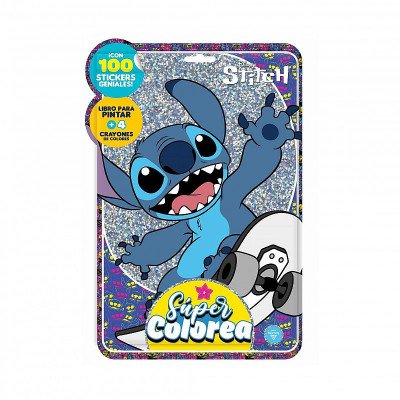 Super colorea Stitch Editorial Vértice