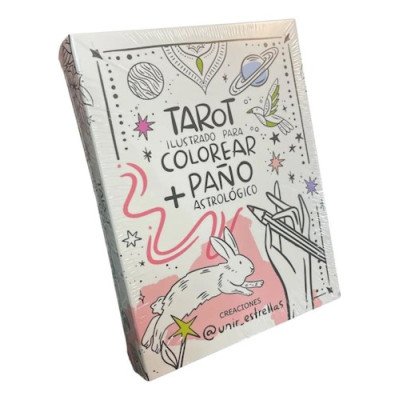 Libro para Pintar Tarot: Unir estrellas Editorial Splash