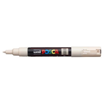 Marcador Fino 0.7 mm Beige Posca PC-1M punta cónica Uni