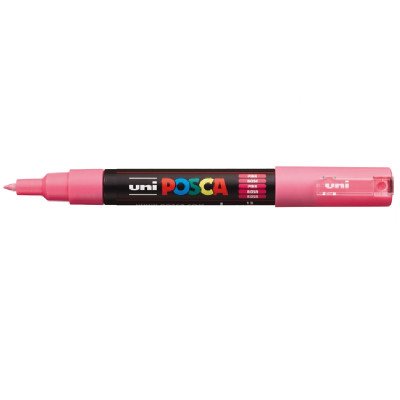 Marcador Fino 0.7 mm Posca Rosa PC-1M punta cónica Uni
