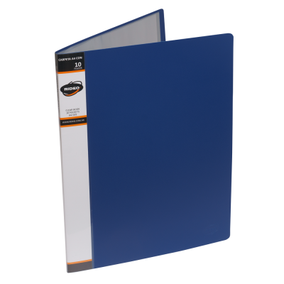 Carpeta A3 con 10 folios Matt colores clásicos Rideo