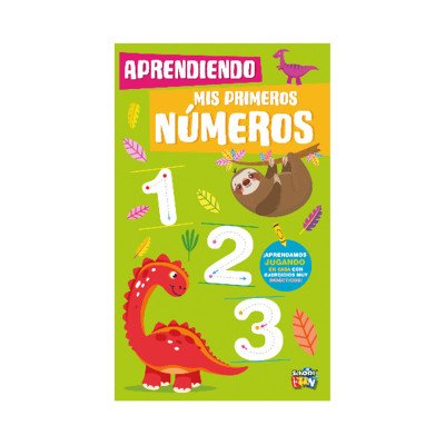 Libro Aprendiendo mis primeros números 17x28 cm x 24 paginas School Fun