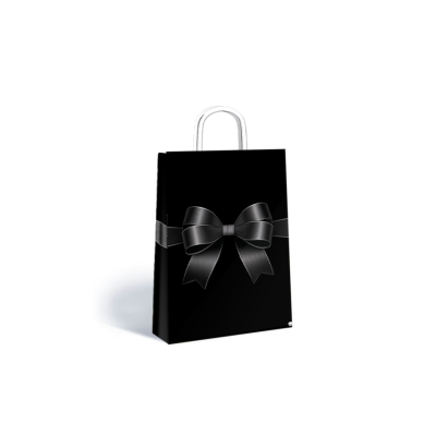 Bolsa regalo luna Lazo de noche 14x08x20 cm Premium Pack