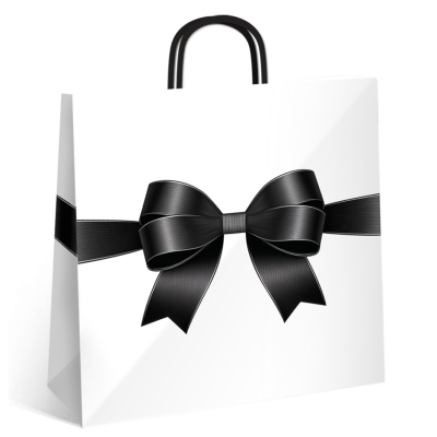 Bolsa regalo Lazo de noche 45x15x48 cm Premium Pack