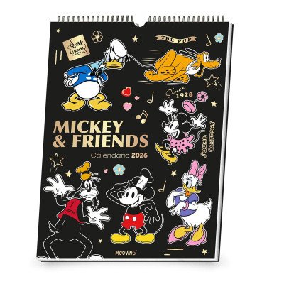 Calendario 30x40 cm Mickey & Friends Mooving