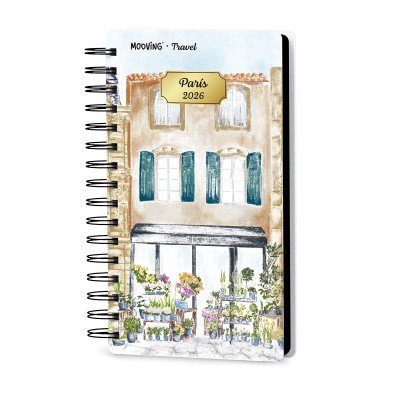 Agenda pocket Travel I espiralada Mooving