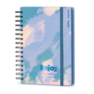 Agenda Diaria 10x15 cm Pastel II Mooving