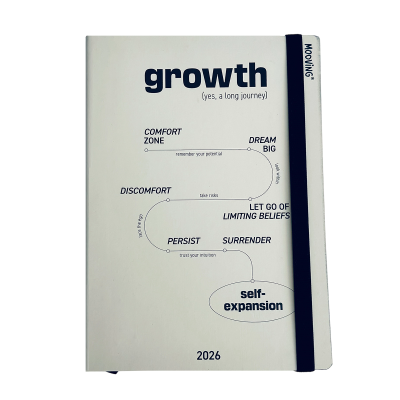 Agenda Diaria 15x21 cm Growth encuadernada Mooving
