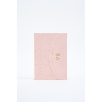 Agenda 15x21 cm semanal Chic ROSA con solapa imantada FW