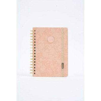 Agenda 15x21 cm semanal Minimalista PINK c/esp. FW