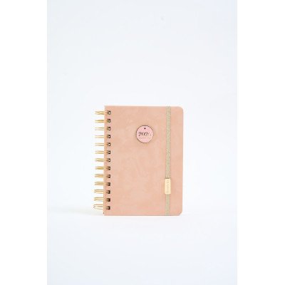 Agenda 12x17 cm diaria Minimalista PINK c/esp. FW