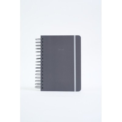 Agenda 15x21 cm semanal Bpack Simple GRIS c/esp. FW