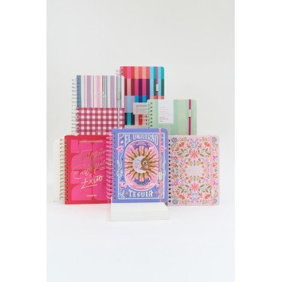 Agenda 15x21 cm semanal Universitaria con espiral FW