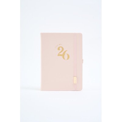 Agenda 15x21 cm semanal Classic ROSA encuadernada FW