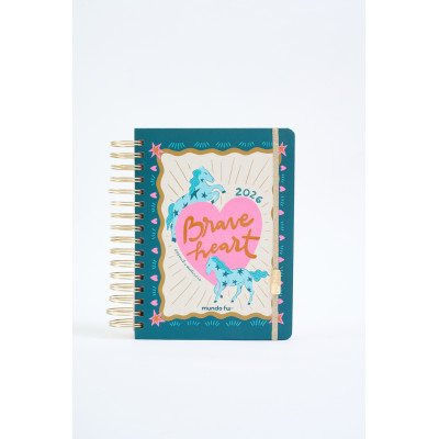 Agenda 16x22 cm diaria Trend BRAVE c/esp. FW