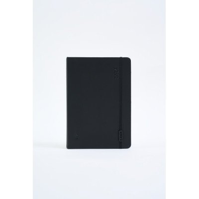 Agenda 15x21 cm diaria Bpack Raw NEGRA encuadernada FW