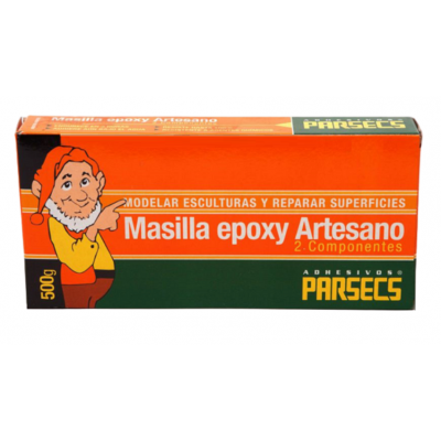 Masilla Artesano Epoxi tradicional x500 gramos Parsecs