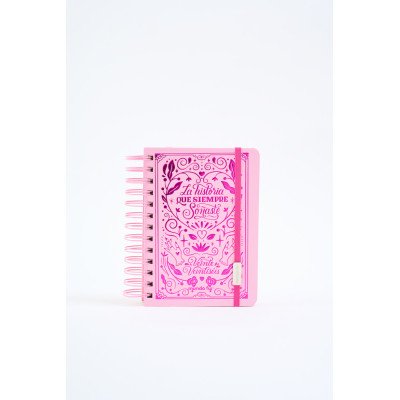 Agenda 12x17 cm 2 dias x pagina Universo SOÑAR c/esp. FW