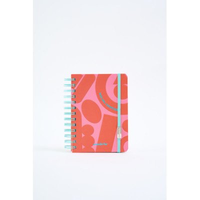 Agenda 12x17 cm 2 dias x pagina Pink 3 c/esp. FW