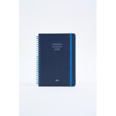 Agenda 15x21 cm semanal del Estudiante Fun classic AZUL c/esp. FW