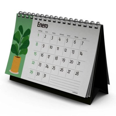 Almanaque tipo carpita plástica x13 hojas Graficom
