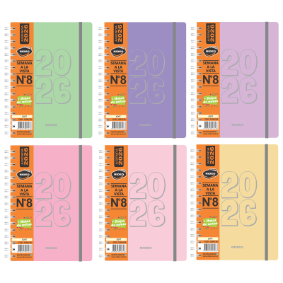 Agenda N°8 semanal Soft Rideo