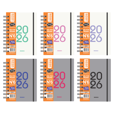 Agenda N°6 diaria Basic Rideo