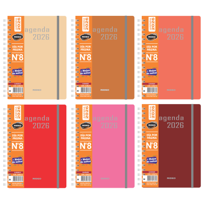 Agenda N°8 diaria Summer Rideo