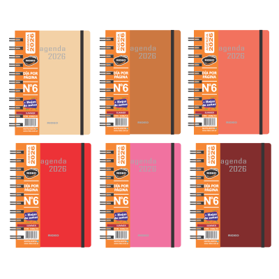 Agenda N°6 diaria Summer Rideo