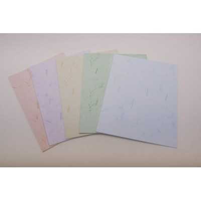 Papel A4 de 176 gramos petalos Celeste x25 hojas Paperland