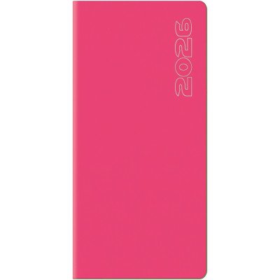 Agenda pocket encuadernada Positano fucsia Talbot