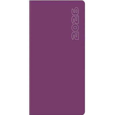 Agenda pocket encuadernada Positano morado Talbot