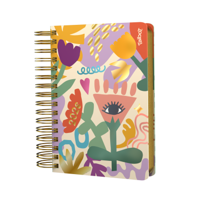 Agenda cartera N°6 Diaria Les blooms Talbot