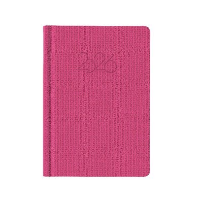 Agenda cartera N°6 Diaria Portofino rosa encuadernada Talbot