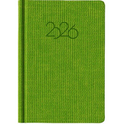 Agenda cartera N°6 Diaria Portofino verde encuadernada Talbot