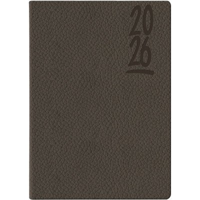 Agenda Nº7 Diaria Colfosco tapa flexible negro encuadernada Talbot