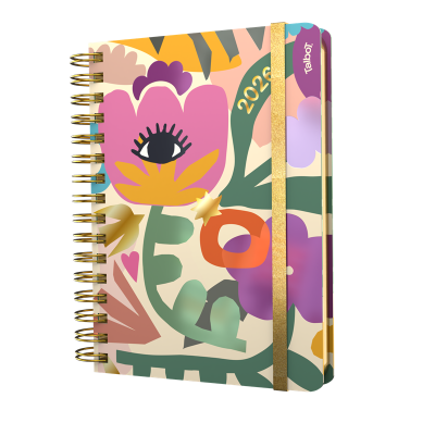 Agenda N°7 Diaria Les blooms Talbot